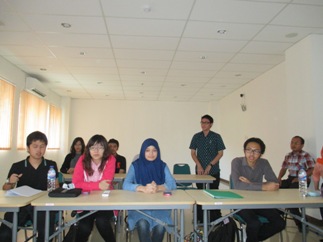 Students in a newly instituted International  Course
