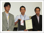 角谷賢一朗先生が第6回JASA にて Best Presenter Award を受賞しました。