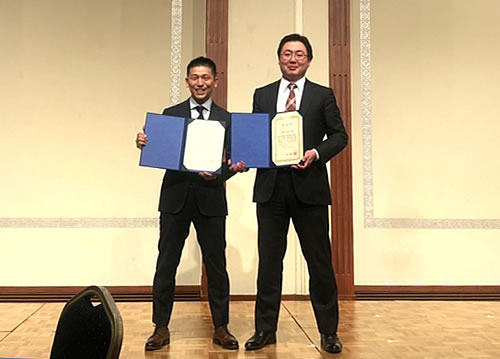 片岡武史先生と黒澤堯先生が第62回日本手外科学会学術集会にてベストペーパーアワードを受賞されました。