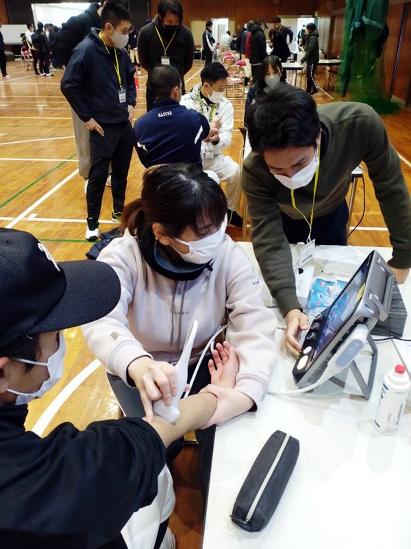 「第1回兵庫県高等学校野球連盟 野球肘検診」が開催されました。