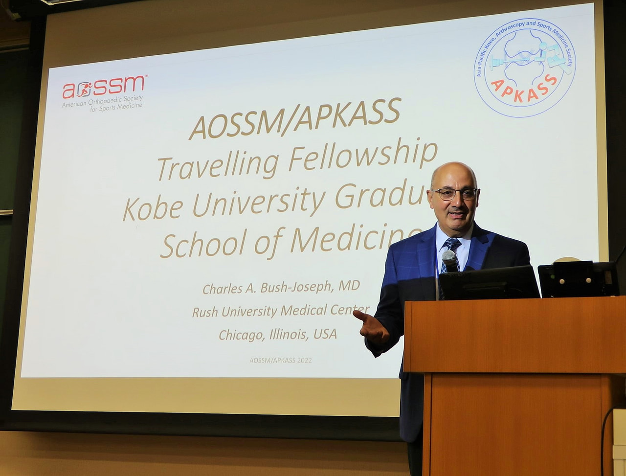AOSSM Traveling Fellowship の先生方が神戸大学を訪問されました。