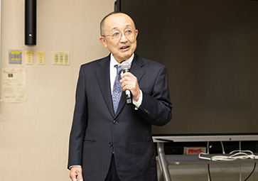 溝渕教授　最終講義