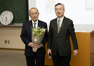 溝渕教授　最終講義