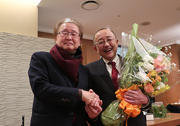溝渕教授　最終講義