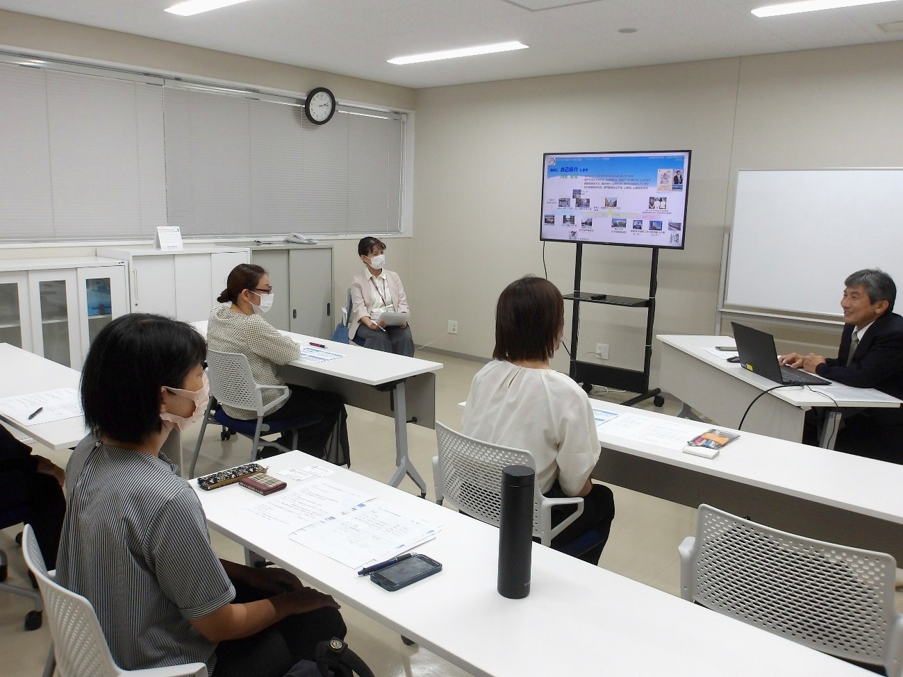 フォローアップ研修の講義の様子
