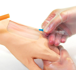 点滴静脈シミュレータ Vライン