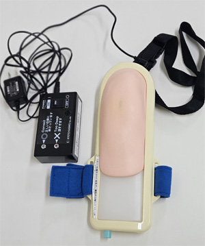 装着式上腕部筋肉注射シミュレータ