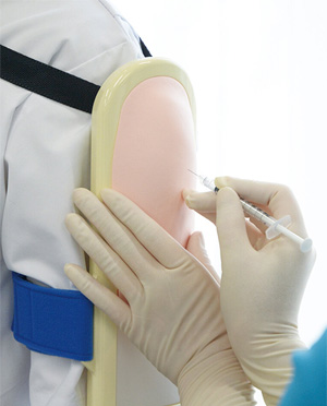 装着式上腕部筋肉注射シミュレータ