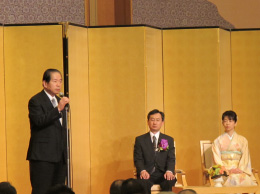 前第2外科教授 岡田昌義先生 乾杯の挨拶