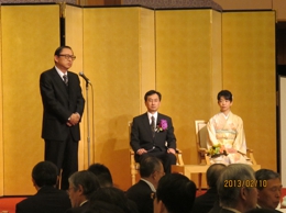 根木医学研究科長の挨拶