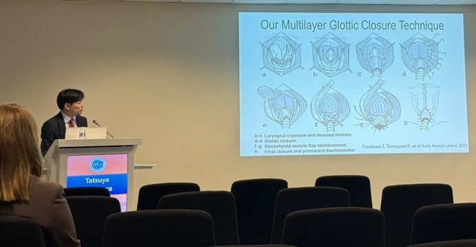IFOS 2026で発表する古川准教授