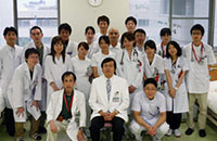 腎臓内科スタッフと腎・血液浄化センタースタッフ（2009年度）