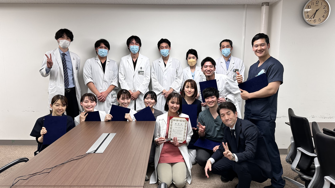 令和5年度　全体医局会・歯科研修医修了式