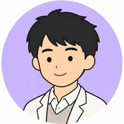 Portrait illustration — Hayato Kanbe, Undergraduate (Medical Sciences 4-year program, University of Tsukuba)