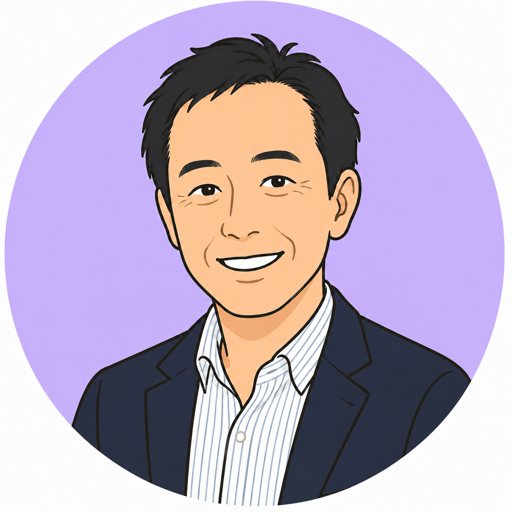 Portrait illustration — Masanori Sakaguchi, Professor and Chair