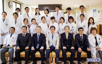 神戸大学大学院医学研究科外科系講座産科婦人科学分野 集合写真2019年