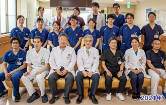 神戸大学大学院医学研究科外科系講座産科婦人科学分野 集合写真2021年