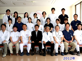 神戸大学大学院医学研究科外科系講座産科婦人科学分野 集合写真H24年