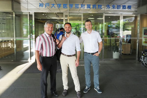 Travelling fellowshipにて3名の先生方がフランスより神戸大学整形外科を訪問されました。 