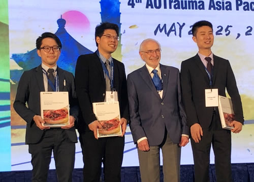隈部洋平先生が4th AOTrauma Asia Pacific Scientific CongressにてYoung Investigator Awardを受賞されました。