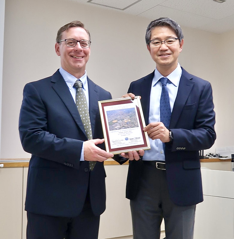 University of Pittsburgh の William Anderst 先生が神戸大学を訪問されました。