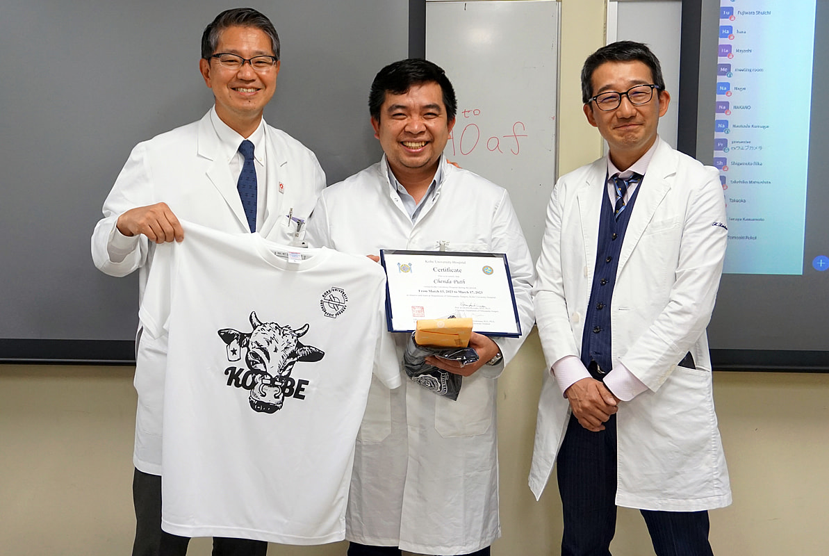 University of Health Sciences, CambodiaよりChenda Puth先生が神戸大学を訪問されました。