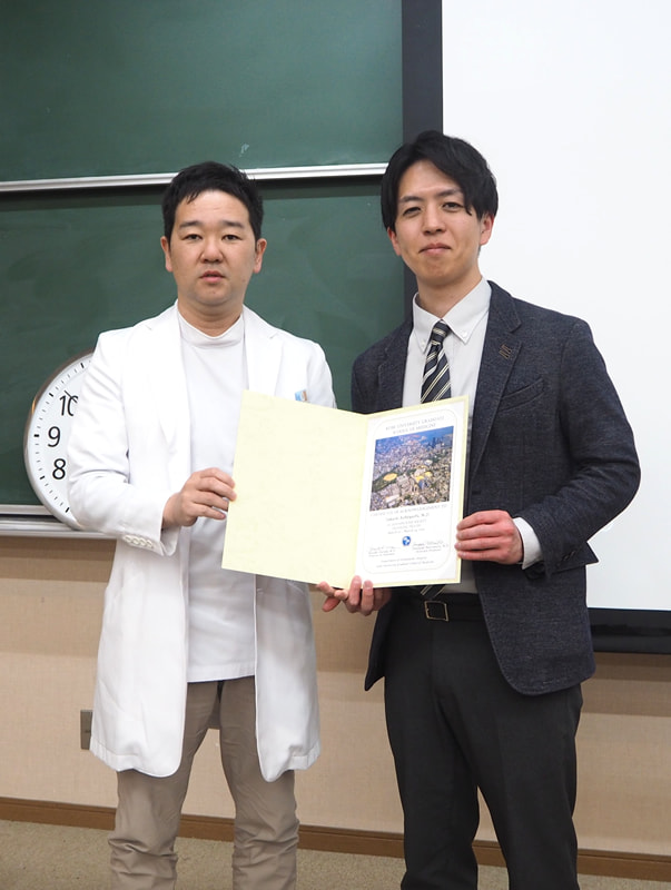 2024年度 JKS fellowship の先生が神戸大学整形外科を訪問されました。