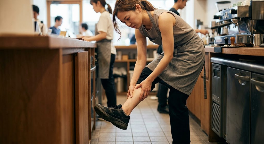 立ち仕事で足が疲れる原因は？疲れを軽減する対策や仕事後のケアを解説