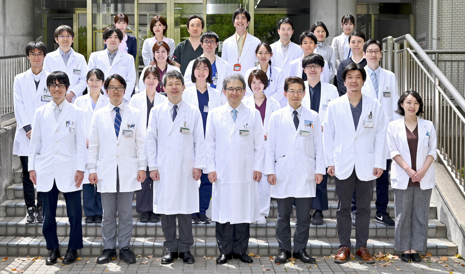 Member photo in 2021 with social distancing